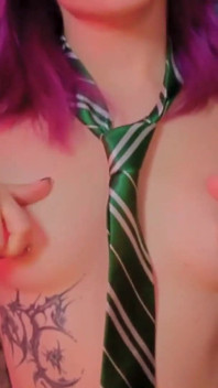 Halloween Tease Playing with My Nipples Waiting for Punishment