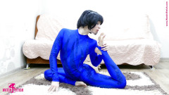 Gymnastic: Flexibilní sen v modré barvě