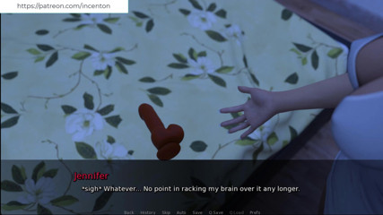 Johannes Gaming: Inside Jennifer - Using the dildo on her tight ass