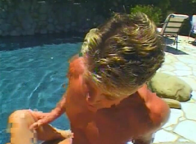 Teens Get it Hard: Redhead teen banged by stepdad on the poolside