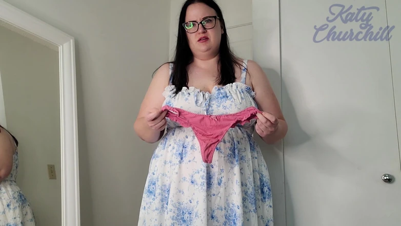Katy Churchill: Hairy BBW Trad Wife Cucks Cheating Husband