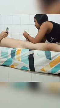 Procurando por putas baratas, eu encontro meu vizinho e eu aproveito e eu a fodo, ela me deu um desconto de 10% do Que Sh