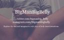 BigManBigBelly: 공격적인 남성에게 신음하는 부드러운 30분