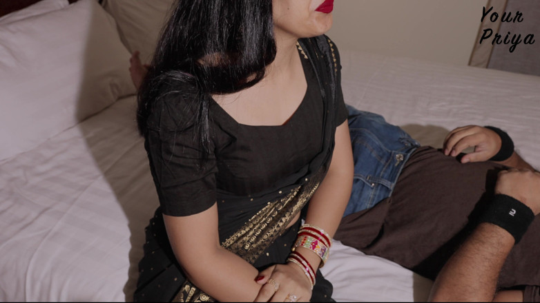 Your Priya: Stepmom's Back Scratch Request Turned Her Horny Leading to Blowjob...