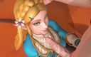 Wraith ward: राजकुमारी Zelda की दिग्गज लंड चुसाई