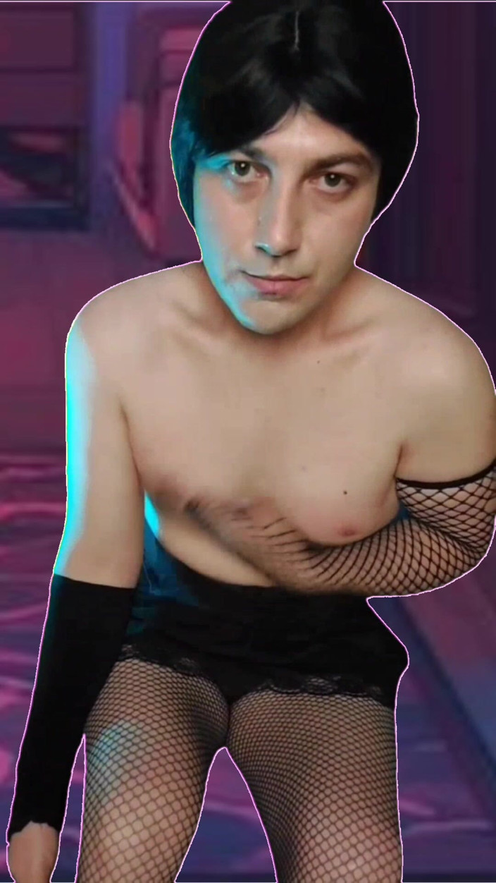 Kitty_Cross: 5 Self Palpate Gothic Gamer Sissy Model Cosplayer Pornstar