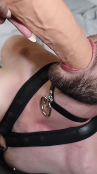Fransız sikişi - maxime horns için çifte penetrasyon, xxl dildo ve anal yumruk