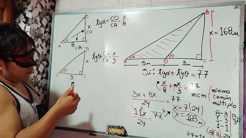Rosaroja: 27 Trigonometry Mengira Ketinggian dan Kawasan Segitiga - Matematik Seksual - Azaghal...