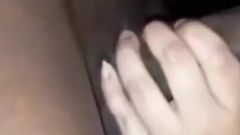 Sucking Licking His Big Black Cock While His Fingering My Pussy
