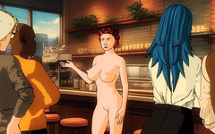 The animation shot: The Eatery：舔阴比赛 第1集