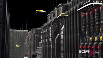 SciFi-X: Кібер-мисливець жорстко трахає сексуальну брюнетку у в'язниці