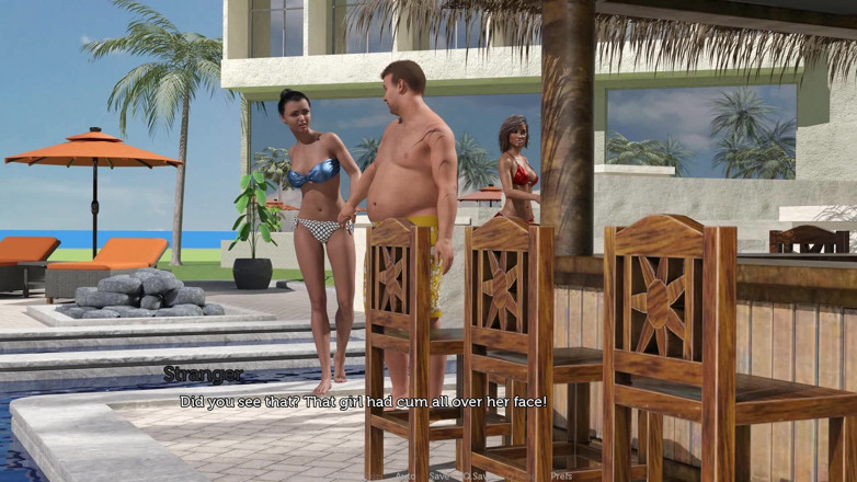 Dirty GamesXxX: Такос куколд наблюдает, как его жена дает киску старому чапу и глубоко заглатывает его член у бассейна - эпизод 90