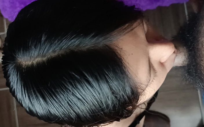 Jhony Cruz: 내 정액을 삼키는 작별 의붓여동생의 오럴!