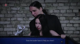 A empregada atormentada - O corpo de Judith é usado como pano de limpeza para humilhar a lavagem de carros