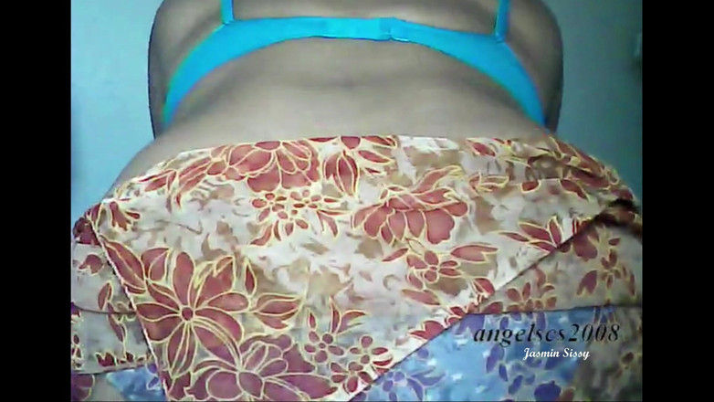 angelscs2008: Grande rabo transsexual jasmin indiano crossdresser transgênero em saree sutiã...