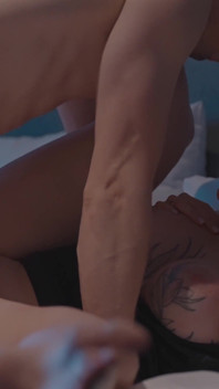 Step Mom Helps to Cum Step Son and Rides on Dick, Moans in Missionary Before Eats Cum From Ass