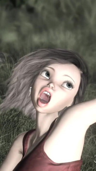 Big cruel monsters fucks hard teenage girl in the dark dungeon