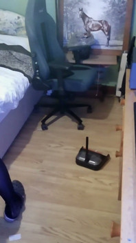 Just Cleaning the Bedroom