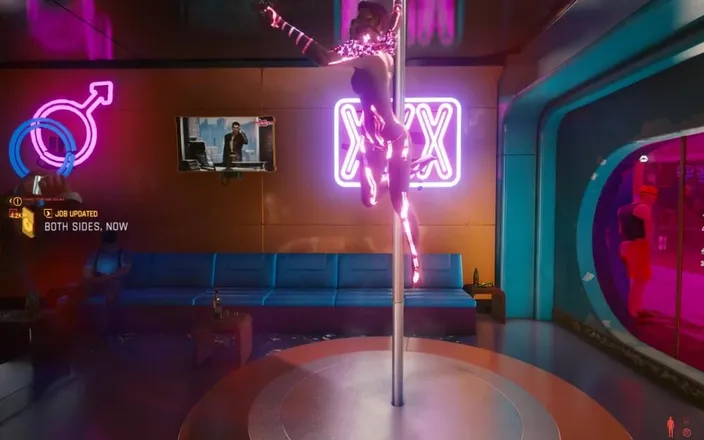 LoveSkySan69Real: Cyberpunk 2077 Sex Scene with Stripper by Loveskysan