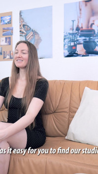 Su primer casting Julia Maze