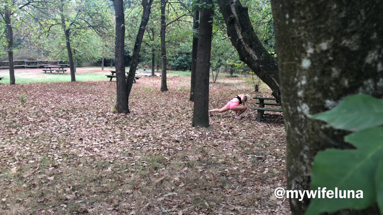 My Wife Luna: Jogging in nature