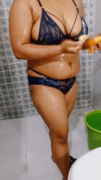 Sexy Desi Shower in Bathroom Full Video