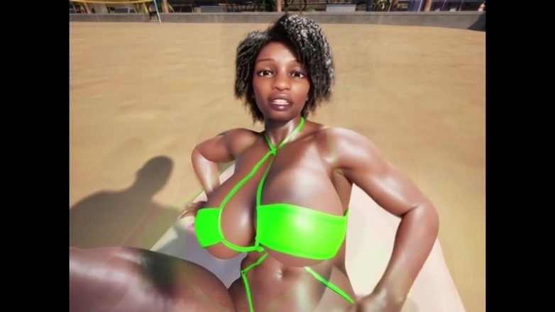 Denis animation: 库利塔巴西女孩，屁股丰满