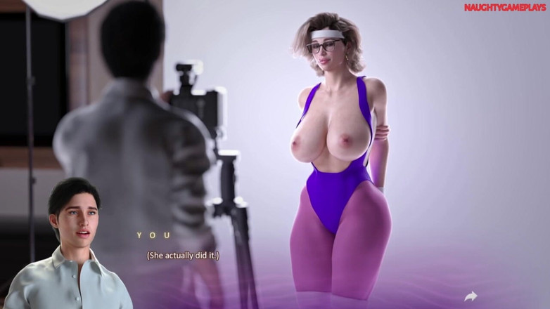 Naughty gameplays: Apocalust por Psicodelusional - Peitos enormes saltando, sexy milf ama seus...