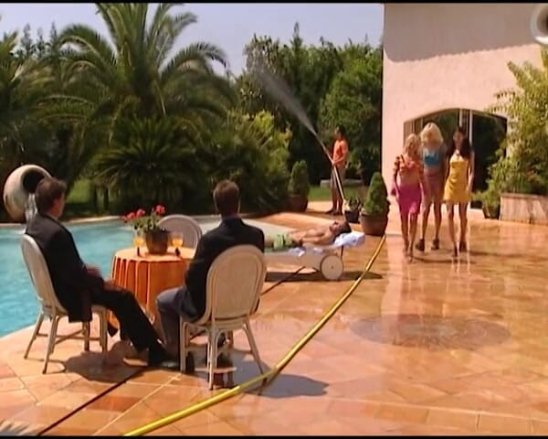 Deutsche Frauen: German Dolls Getting Assfucked Hard by the Pool