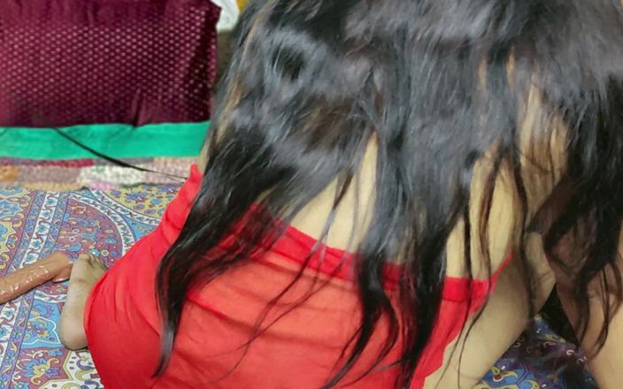 desi bhabhi videos: 热辣的印度德希哥红色内衣继妹和继兄在印地语音频中非常重口味的视频