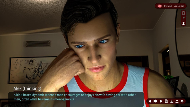 Dirty GamesXxX: Whispers of Desire: Cuplu căsătorit umed și excitat care face sex...