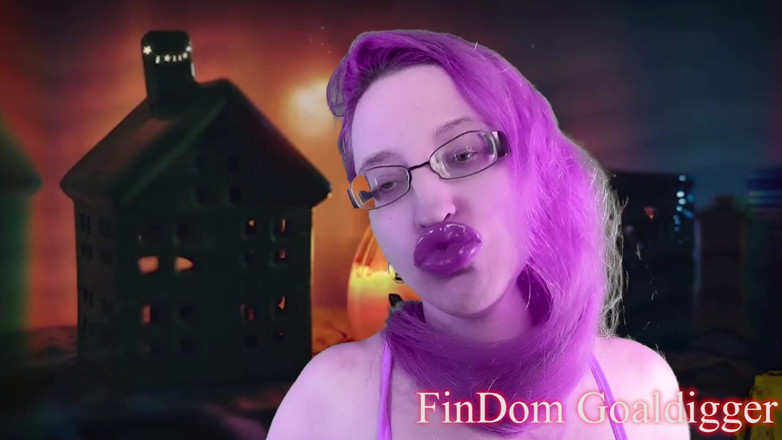 FinDom Goaldigger: Děvka obrovská rty dívka transformace