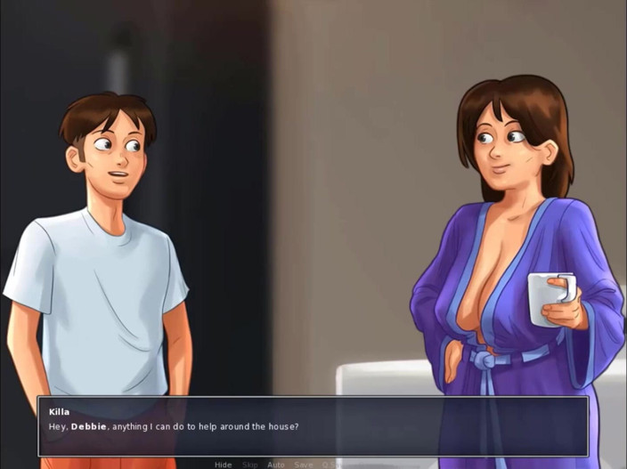 Cartoon Play: Summertime saga teil 52 - spreiz deine beine, stiefmutter