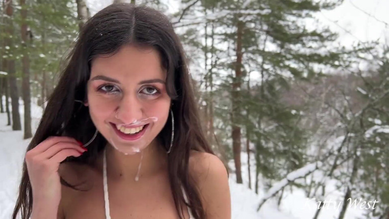 Katty West: Large Compilation of Massive Facial and Mouth Cumshots, Cum Swallowing