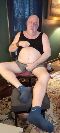 Bearstepdaddychub mostra sua bunda!