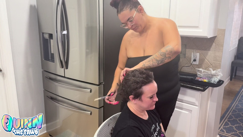 Quinn Marie: Shaving Quinn’s Head