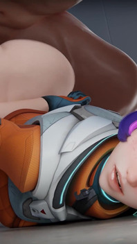 Juno Overwatch 3D - doble penetración en gangbang apretado de culo salió mal animación hardcore