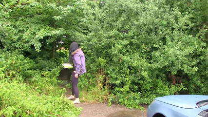 German amateur - 100% German hardcore videos: Picked up teen pissing outdoors