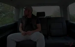 Skinny babe with nice shaped ass is getting a cock and jizz like a slut