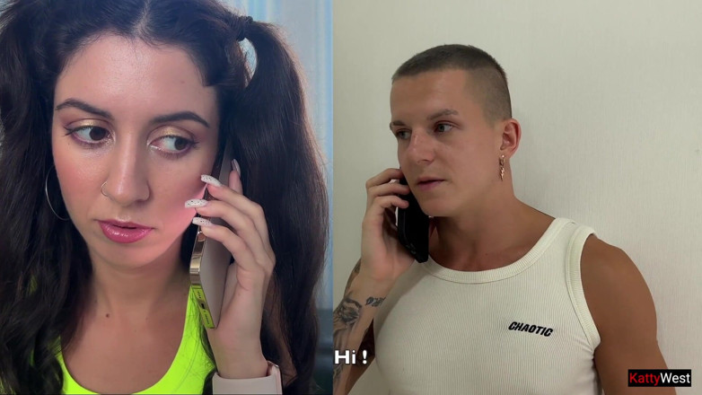Katty West: Cuckold echtgenoot te laat voor training en zag zijn vrouw...