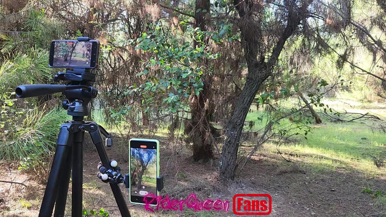Riderqueen BBW Step Mom Latina Ebony: Riderqueen Al aire libre: videos para fanáticos al aire libre
