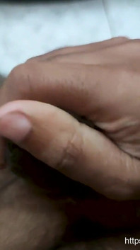 Asian Horny Boy Jerks off and Shoots Cum