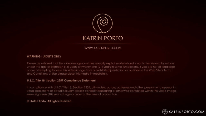 Katrin Porto: Anal Orgasmic Hairy PAWG