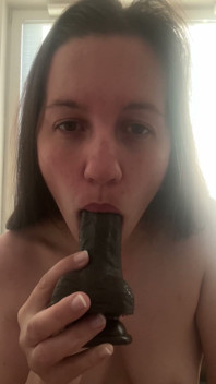 Jilat batang hitam, Ahegao