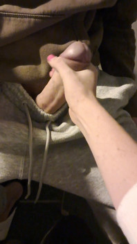 Little Hands on My Big Dick