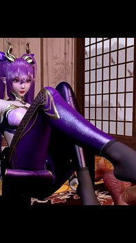 3D Curves Glow: Booty Girl Unchained - 3D Animation Hentai