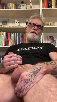 Big Stepdaddy Jerking off