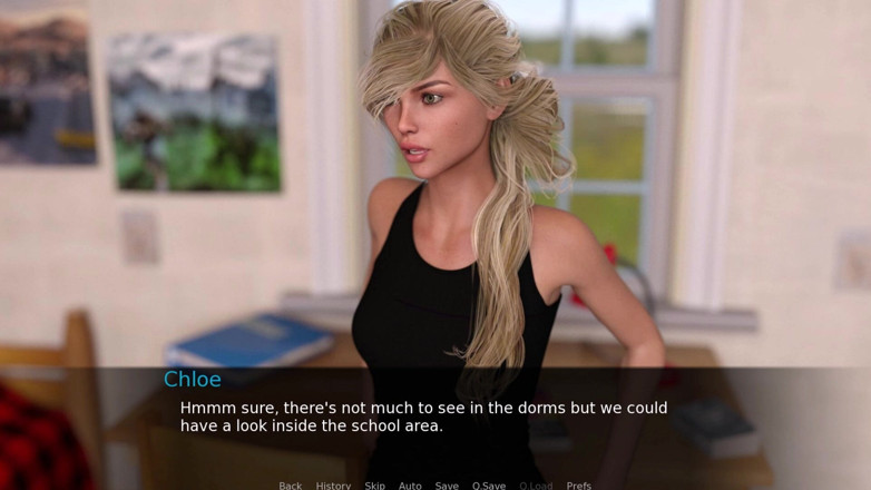 3D Cartoon Porn: Lancaster Boarding House 1 - Game Intro Ryan Meets Chloe &amp; Feels Her...