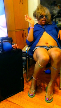 CD Slut Smoking and Very Horny