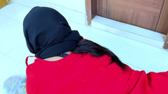 Aria Mia: Muslimská služka s obrovským zadkem šuká šéfa!